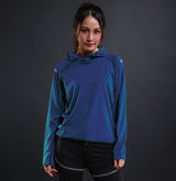 Autumn Thin Women Running T Shirts Gym Fitness Long Sleeves Sweatshirts Quick Dry Training Breathable Hood Sports Yoga Clothing - V.I.P Digital Presence