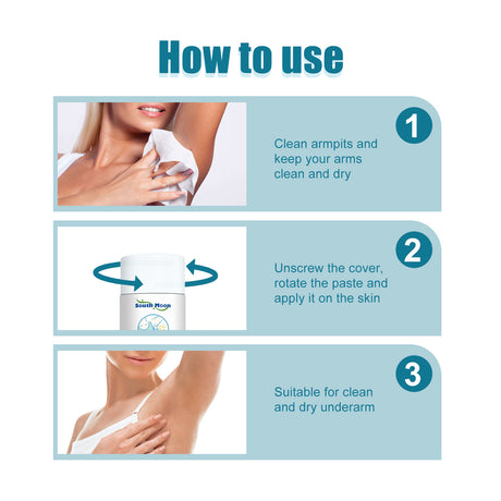 Coconut Oil Underarm Deodorant, Lighten Underarm Odor Refreshing And Fragrance Antiperspirant Cream - V.I.P Digital Presence