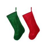 Christmas decorations Christmas pendants Christmas socks Santa Claus snowman velvet socks Christmas socks gift bags - V.I.P Digital Presence