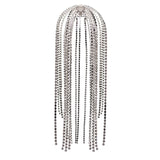 Accessories: rhinestone long tassel headpiece, exaggerated personality headband, Instagram style hair accessory, hair hook - V.I.P Digital Presence
