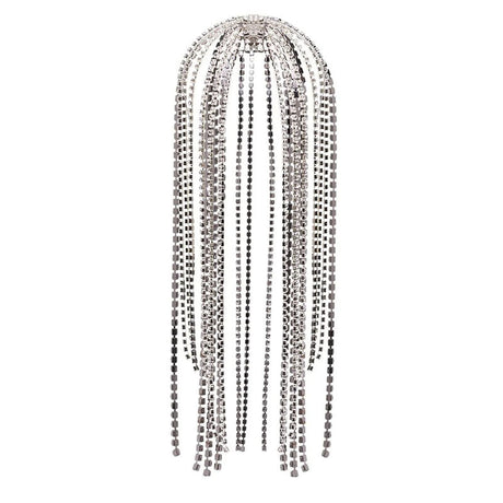 Accessories: rhinestone long tassel headpiece, exaggerated personality headband, Instagram style hair accessory, hair hook - V.I.P Digital Presence