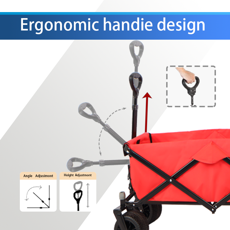 Utility Park Garden Cart Tool Customized Color Folding Camping Trolley Outdoor Picnic Beach Wagon - V.I.P Digital Presence