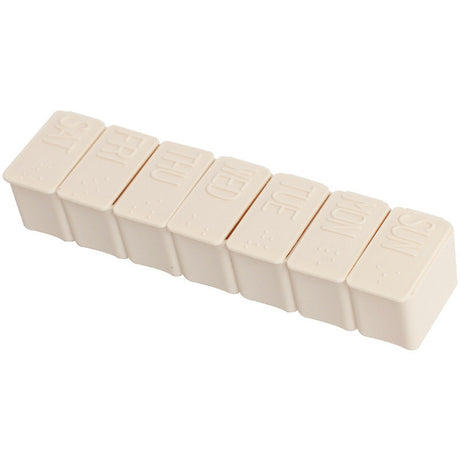 Travel Pill Box Holder Weekly Medicine Storage Organizer Container Drug Tablet Dispenser Independent Lattice Plastic Pill Case - V.I.P Digital Presence