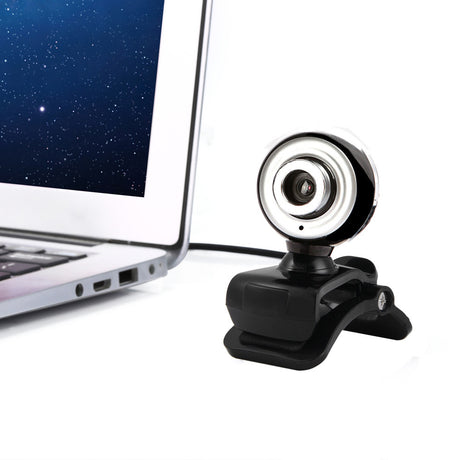 Online course with 480P high-definition camera and built-in sound-absorbing microphone for video recording - V.I.P Digital Presence