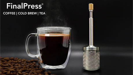 FinalPress Coffee inf Infuser Stainless Steel Filter Coffee Machine Drip Bags Infuser Portable Brewer for Hot Cold Filter Holder - V.I.P Digital Presence