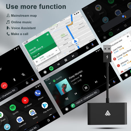 Suitable for Apple CarPlay original car wired to wireless Android Auto box Android car adapter - V.I.P Digital Presence