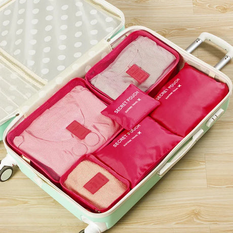 Travel storage bag 6-piece set waterproof clothing sorting bag bags Travel storage bag 6-piece set - V.I.P Digital Presence