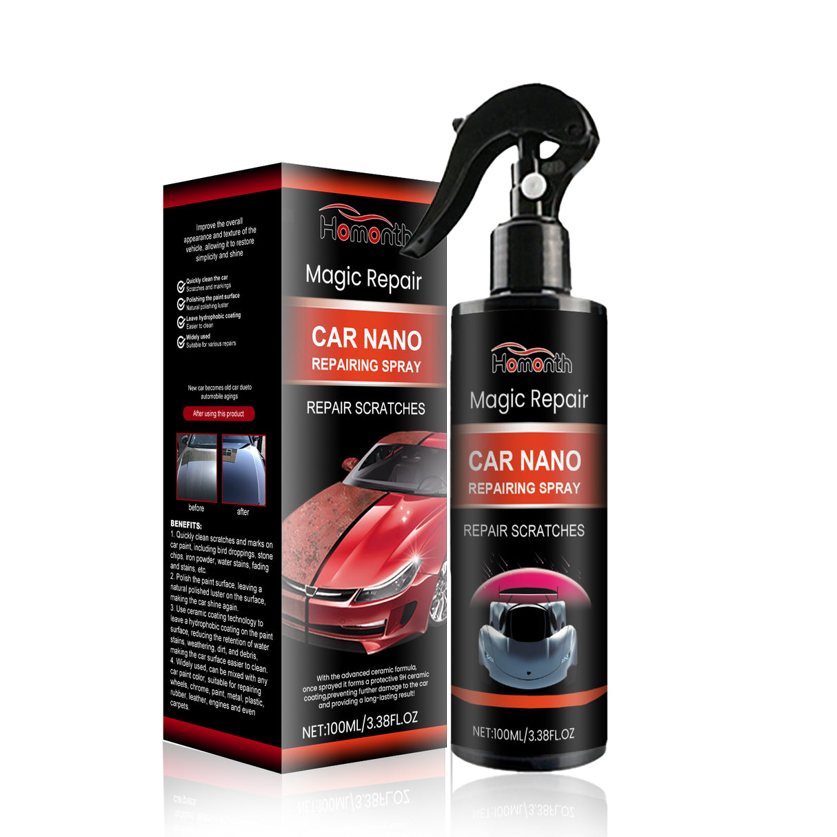 Automotive Coating Agent, Varnish Waxing Antifouling Brightening Automotive Paint Coating Crystal Plating Agent For The Whole Vehicle - V.I.P Digital Presence