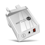 20W fast charging PD QC3.0 mobile phone charger charging head