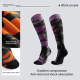 Winter ski socks men and women outdoor sports warm breathable long tube thickening pressure function calf socks - V.I.P Digital Presence
