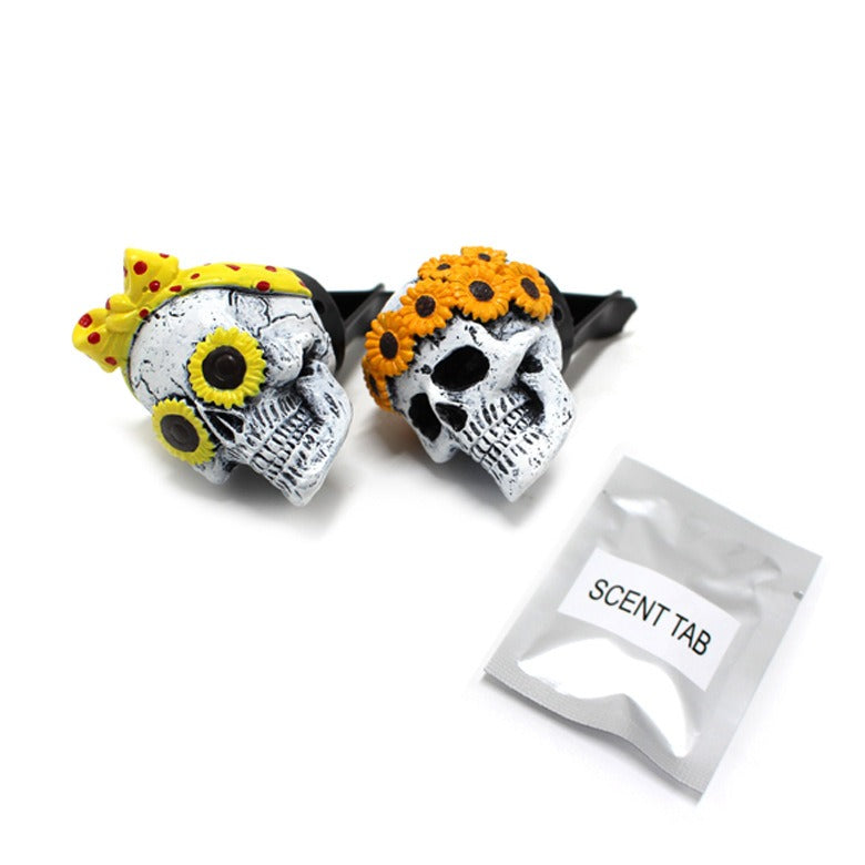 Ghost Head Set Aromatherapy Resin Plugin Car Aromatherapy Decoration - V.I.P Digital Presence