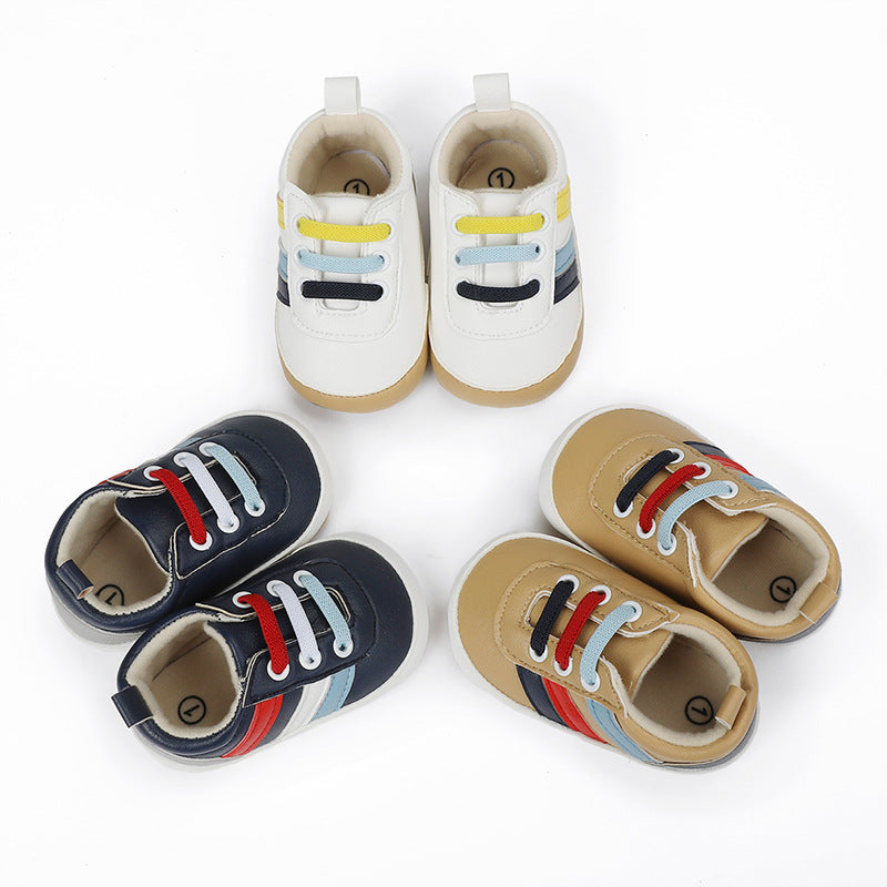 Baby Boy Toddler Shoes Baby Step Shoes Spring And Autumn Anti-Fall Shoes Indoor Baby Shoes - V.I.P Digital Presence