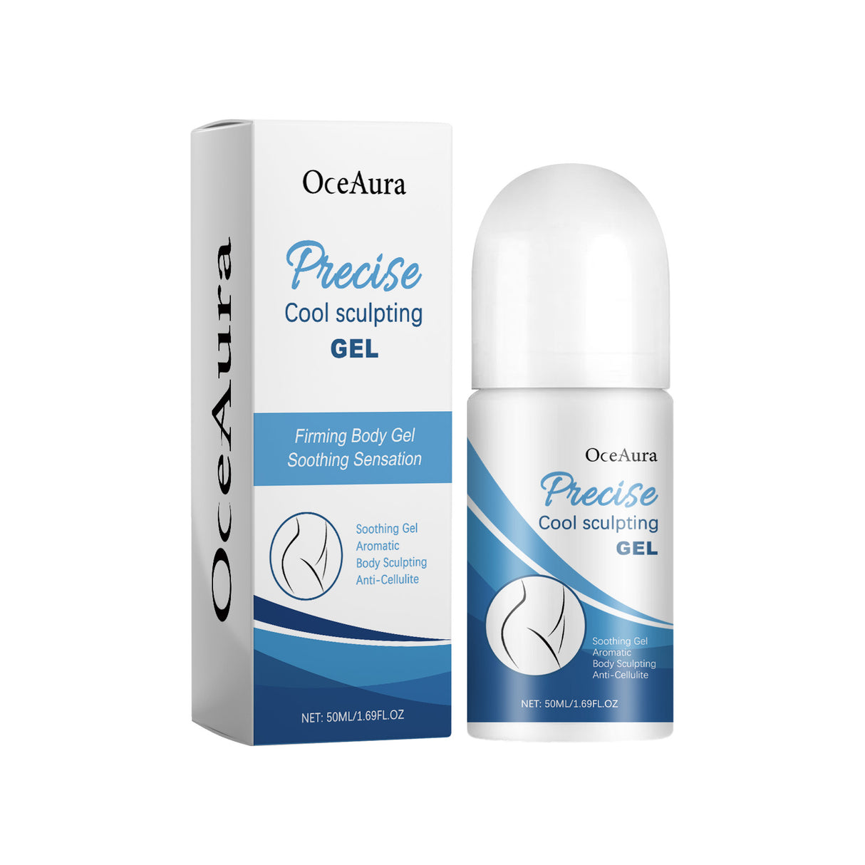 Precise Cool Sculpting Gel, Firming Thigh Muscles Abdominal Fat Shaping Slimming Body Care Ball - V.I.P Digital Presence