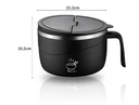 Portable lid insulation 304 stainless steel instant noodle bowl Japanese style sealed lunch box - V.I.P Digital Presence