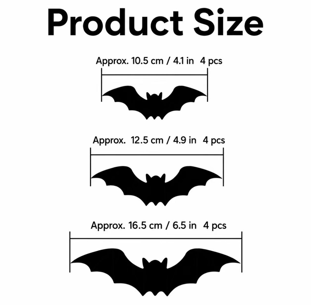 GlowBat 3D Halloween Bat Lights