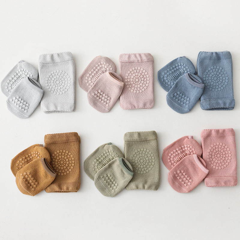 Summer New Knee Pad Socks Set Knee Pad Baby Floor Socks Set Toddler Socks Baby Non-Slip Crawling Sports Protection - V.I.P Digital Presence