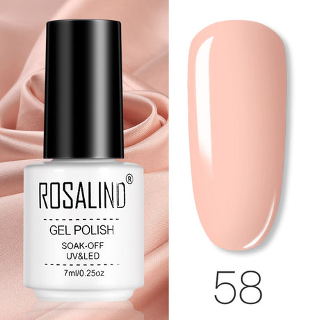 ROSALIND Gel Polish Set Manicure for Nails Semi Permanent Vernis top coat UV LED Gel Varnish Soak Off Nail Art Gel Nail Polish - V.I.P Digital Presence