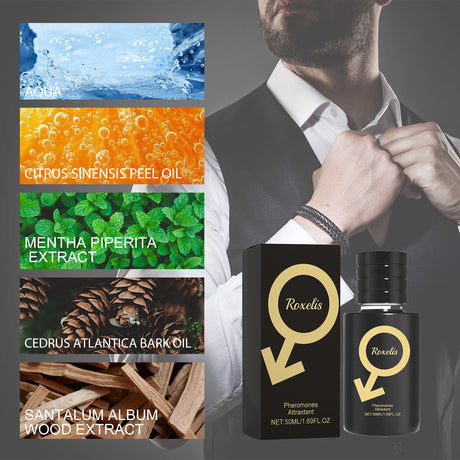 Pheromones Attractant, Natural Fresh Light Fragrance Lasting Fragrance Release Charm Niche Couple Dating Atmosphere Perfume - V.I.P Digital Presence