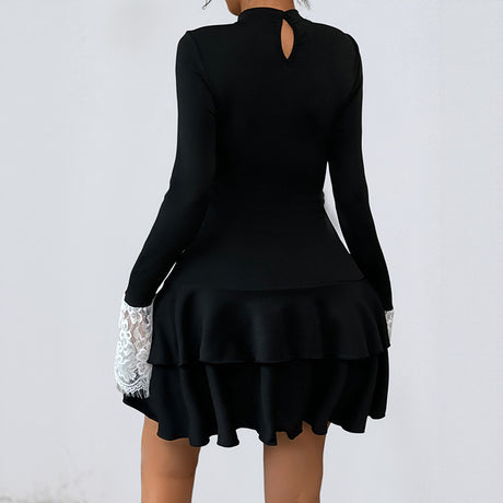 Lace   Party Mini Dress for Women - V.I.P Digital Presence