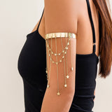 Western style beaded tassel arm chain jewelry Bohemian love arm bracelet for women - V.I.P Digital Presence