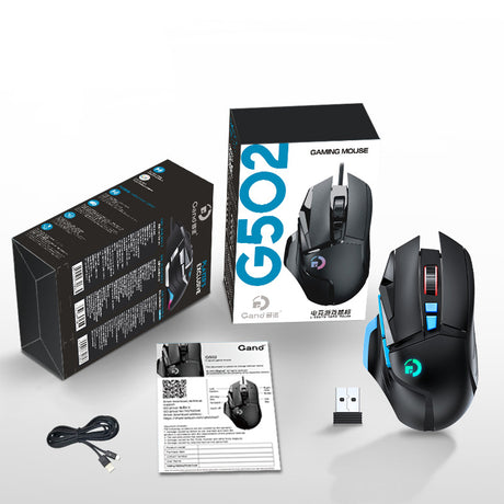 G502 wireless mouse 2.4G dual-mode office computer laptop RGB macro definition eating chicken LOLCF - V.I.P Digital Presence