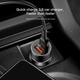 Baseus Dual USB  Charge QC 3.0 Car Charger  Fast Charging Universal 36W Car USB Charger - V.I.P Digital Presence