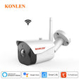KONLEN WIFI Tuya Smart Life 1080P HD 2MP IP Camera Security Outdoor Bullet Wireless Surveillance Google Home Alexa CCTV Video - V.I.P Digital Presence