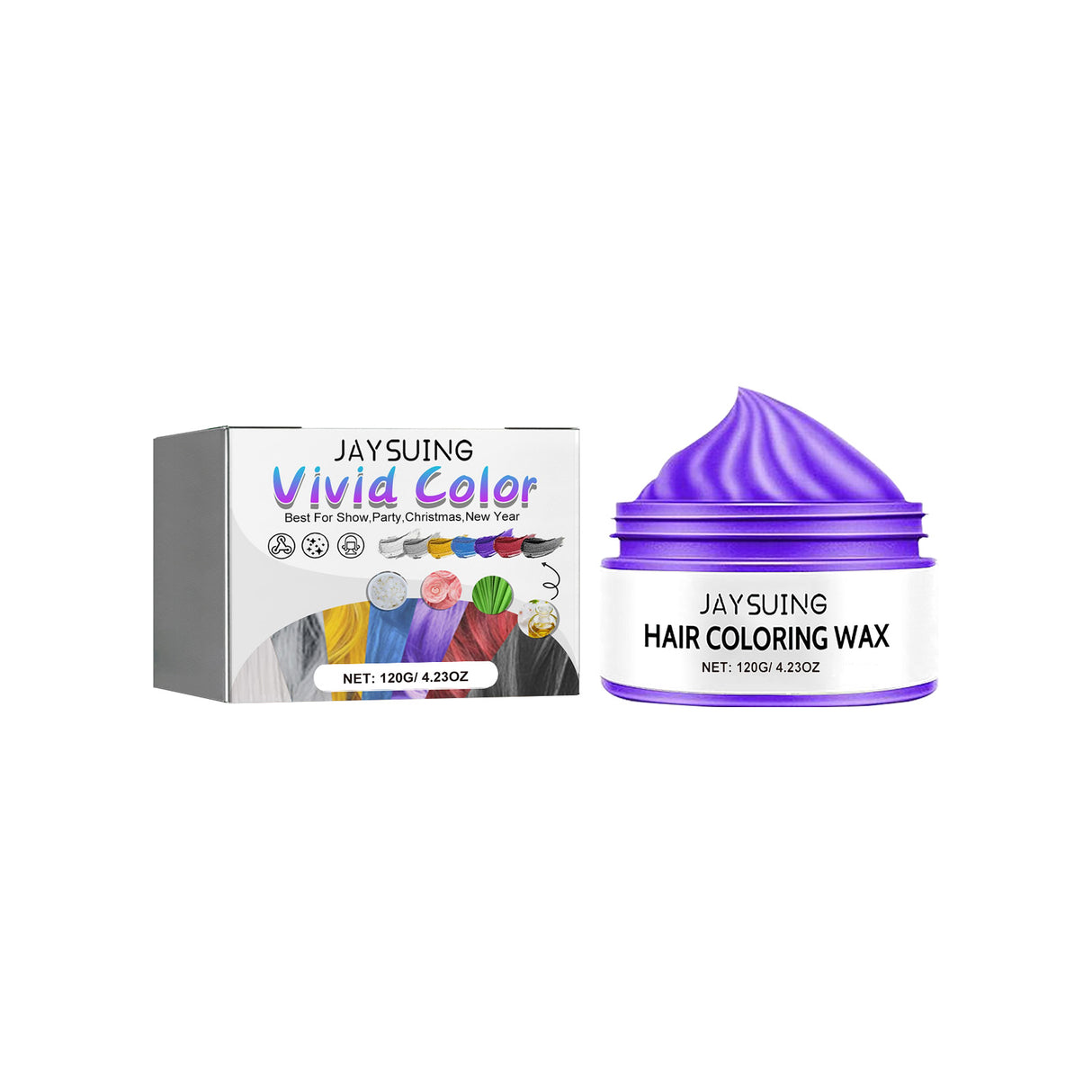 Hair Cream, Covering White Hair, Easy Coloring, Non-Dampening, Tide Color Beauty Hair Cream - V.I.P Digital Presence