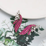 Alloy Glass Stone Stud Earrings - V.I.P Digital Presence