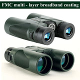 USCAMEL Military HD 10x42 Binoculars Professional Hunting Telescope Zoom High Quality Vision No Infrared Eyepiece Army Green - V.I.P Digital Presence