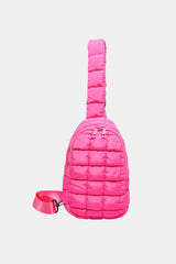 Quilted Nylon Crossbody  Bag - V.I.P Digital Presence