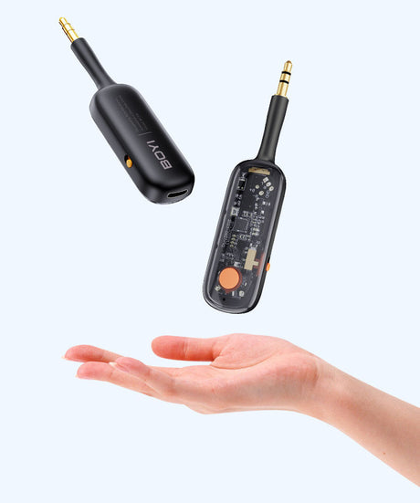 Bluetooth 5.3 receiver transmitter car navigation audio adapter headphone Switch receiver transmitter 2-in-1 - V.I.P Digital Presence