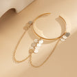 Ethnic style, personalized metal iron chain, arm chain, niche, simple, open-ended arm bracelet, arm ring, female - V.I.P Digital Presence