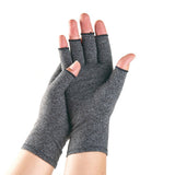 WorthWhile 1 Pair Compression Arthritis Gloves Wrist Support Cotton Joint Pain Relief Hand Brace Women Men Therapy Wristband - V.I.P Digital Presence