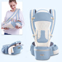 Portabebés ergonómico de 0 a 48 meses, 3 en 1, con asiento frontal, tipo canguro