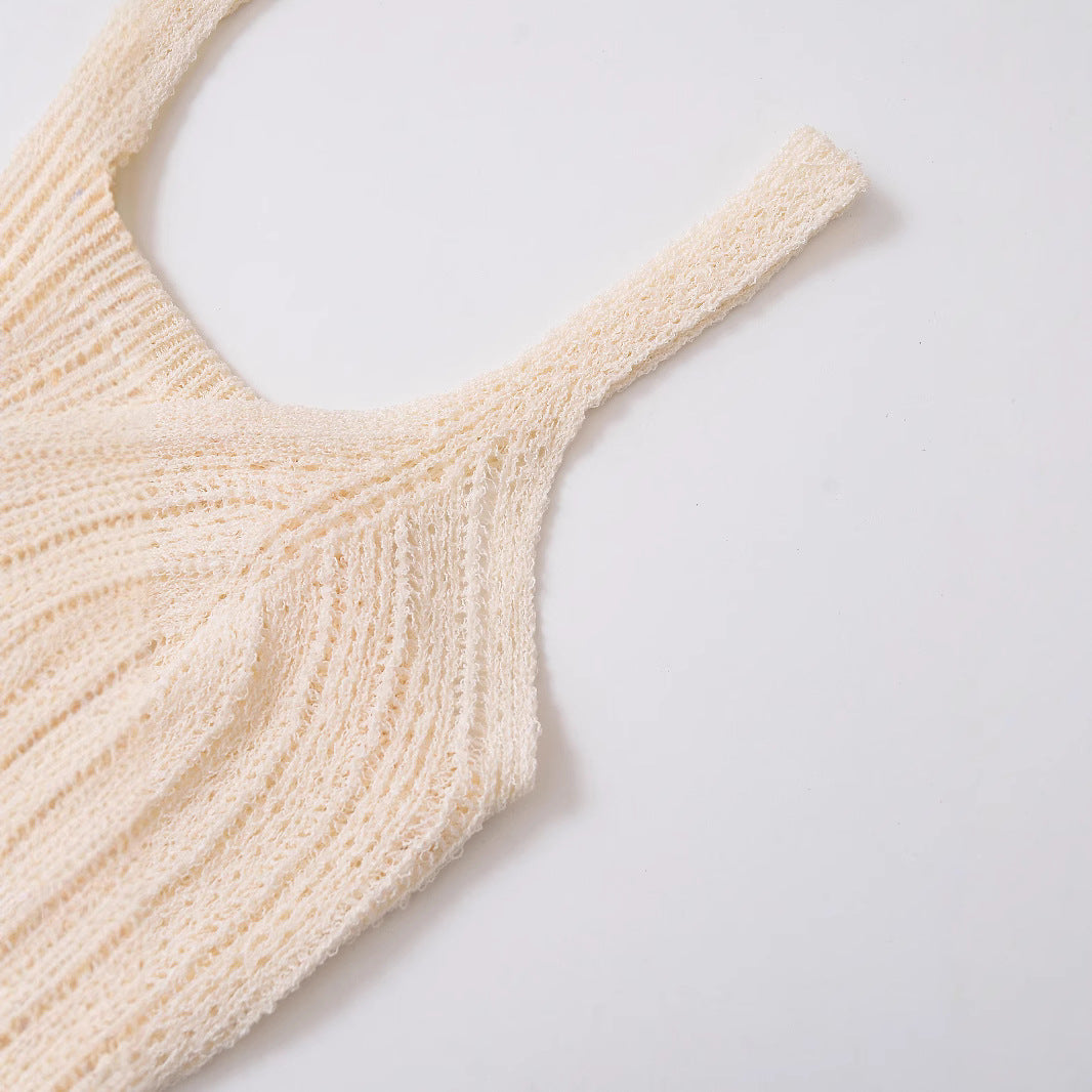 Spring New Style Round Neck Solid Color Loose Knit Sweater - V.I.P Digital Presence