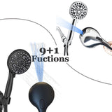 American Type Shower Shower With Spray Gun 10 Function Shower Set 10 Gear Supercharged Shower With Spray Gun Shower Head Set - V.I.P Digital Presence