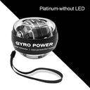 Pelota de mano con LED para entrenamiento de fuerza muscular de muñeca, autoencendido, con contrabrazo, equipo de ejercicio para fortalecer los músculos de la mano.