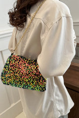 Sequin Removable Strap Shoulder Bag - V.I.P Digital Presence