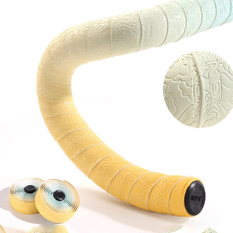 Road Bike Handlebar Tape: Double-Pinyin Cloud Pattern, Gradient Color, Comfortable, Shock - Absorbing, Breathable - V.I.P Digital Presence