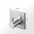 SUS304 Black Robe Hook Wall Hook Towel Hook for Bathroom Stainless Steel Coat Hook Rustproof Hook Hanger for Kitchen Hardware - V.I.P Digital Presence
