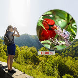 Binoculares USCAMEL militares HD 10x42 de alta potencia, telescopio profesional para caza al aire libre, color negro 