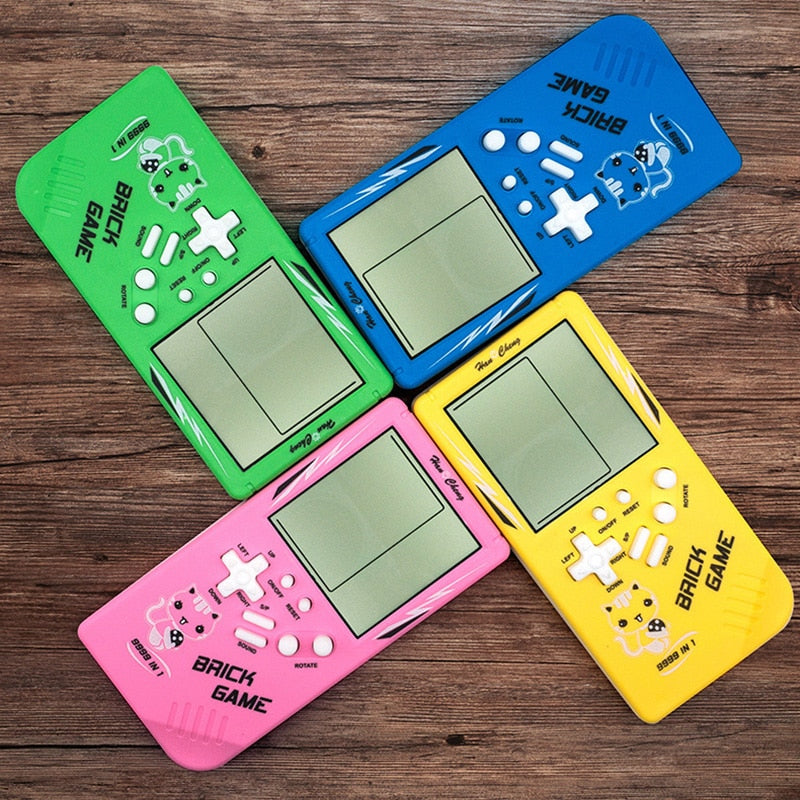 Portable Game Console Tetris Handheld Game Players LCD Screen Electronic Game Toys Pocket Game Console Classic Childhood Gift - V.I.P Digital Presence