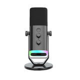 Condenser Microphone for Computer Live Streaming Karaoke Recording Audio Pickup Capacitor Mic for Mobile Phone Universal Karaoke Singing Gaming - V.I.P Digital Presence