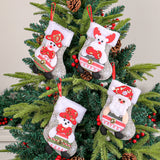 Christmas Doll Socks Cartoon Plush Christmas Socks Christmas Tree Pendant Santa Claus Snowman Candy Gift Bag - V.I.P Digital Presence