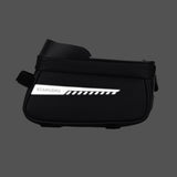 Bolsa para bicicleta, bolsa para viga delantera, bolsa para tubo superior, bolsa para bicicleta de montaña, bolsa de gran capacidad para teléfono móvil, equipo para montar en bicicleta 