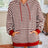 Loose casual striped hooded sweatshirt - V.I.P Digital Presence