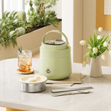 Adults Stainless Steel Insulated Lunch Box With Spoon And Fork, Insulated Bag, Leak-Proof, Keeps Food Warm - V.I.P Digital Presence