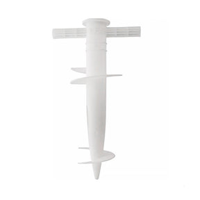 Plastic Adjustable Umbrella Base, Sun, Beach, Terrace, Sand, Ground Fixing Tools (Anchor Bracket, Spiral Tool, Tip Part), 1 Pc - V.I.P Digital Presence
