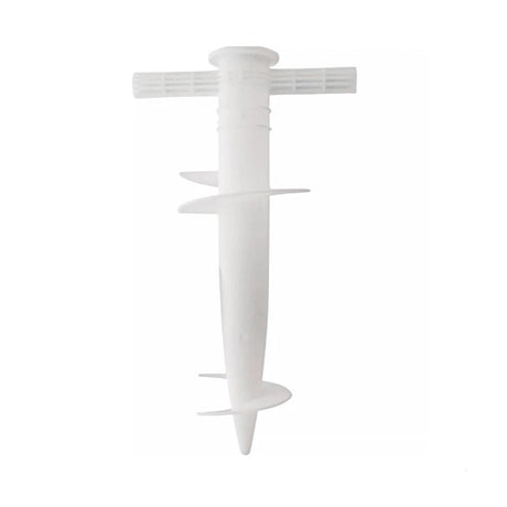 Plastic Adjustable Umbrella Base, Sun, Beach, Terrace, Sand, Ground Fixing Tools (Anchor Bracket, Spiral Tool, Tip Part), 1 Pc - V.I.P Digital Presence
